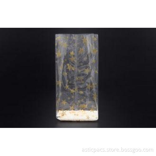 Custom Printed OPP Packaging Block Bottom Bags , Moisture P